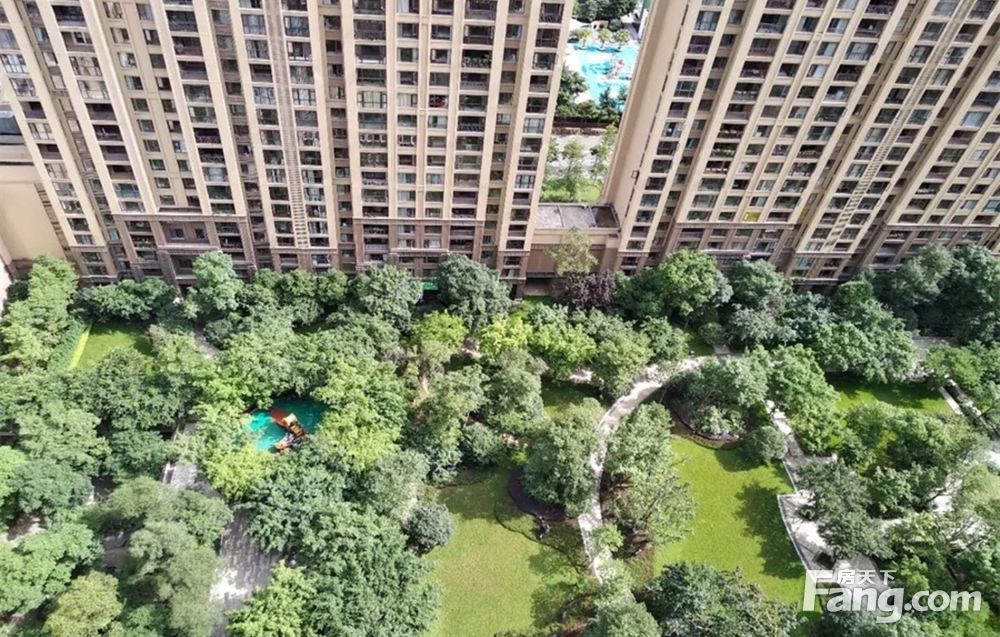 满五年名下就这一套房,南北户型,成都高新金融城中海九号公馆二手房