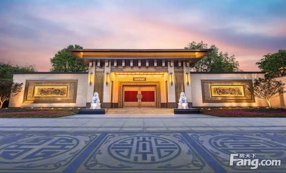 汉唐世家 毛坯8字头 大五房 国风中式 南北通透 2号线,长沙岳麓麓谷