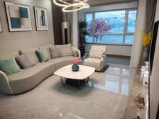 新上,信泰龙瑞国际五洲校区高层可看海挑高式入户大堂气派