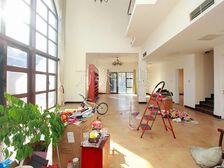 北辰红橡墅 双拼别墅 客厅挑空 简单装修