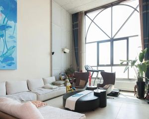 东三环 御景园 空中别墅、无遮挡、客厅高5.7米