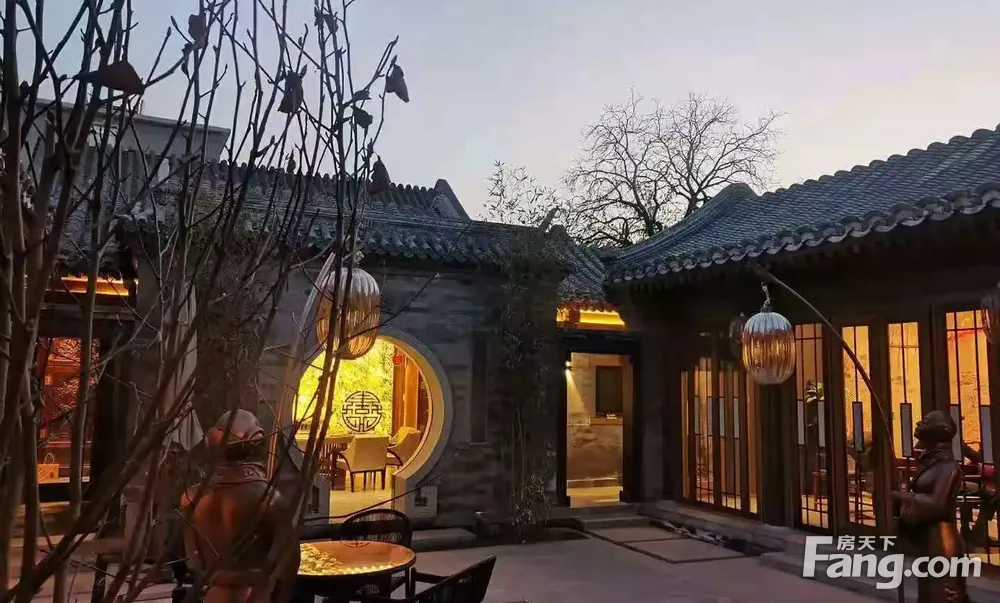 东四北新桥簋街东直门四合院会所可接待停车方便