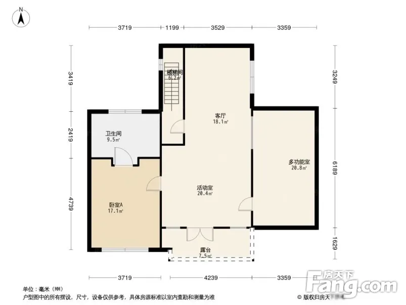 秦皇岛学府嘉园户型图图片