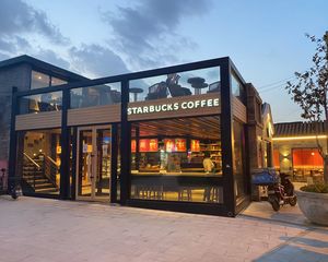 精:商街耀眼位置(星巴克)全业态把角25米展示面 门前带车位