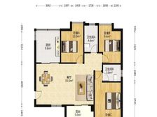O热推房源O 清江山水三期,豪装通透三房,满二无税,學位未用