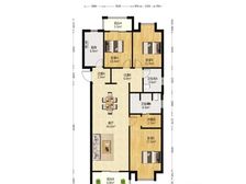 O热推房源O 紫气东来!华科大正地鉄,泛悦城,精装大三房!