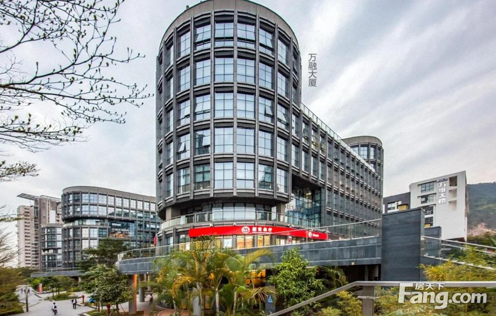 蛇口万融大厦花园式办公210平米精装一手业主采光好