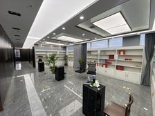 带厨房可接待丨恒盛银都半层招租丨租金实惠丨物业便宜丨全套家具