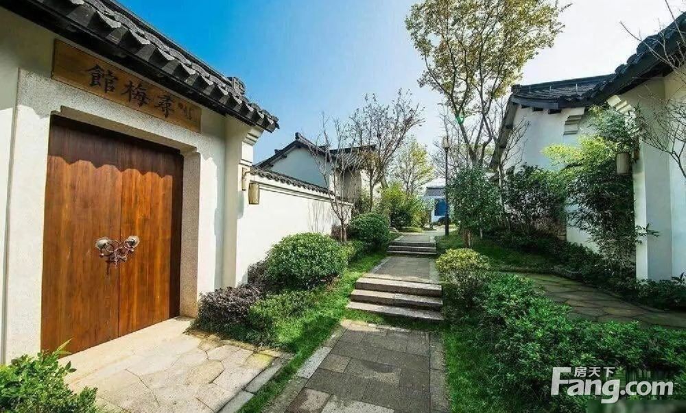 青山湖别墅中式合院大院子高得房率