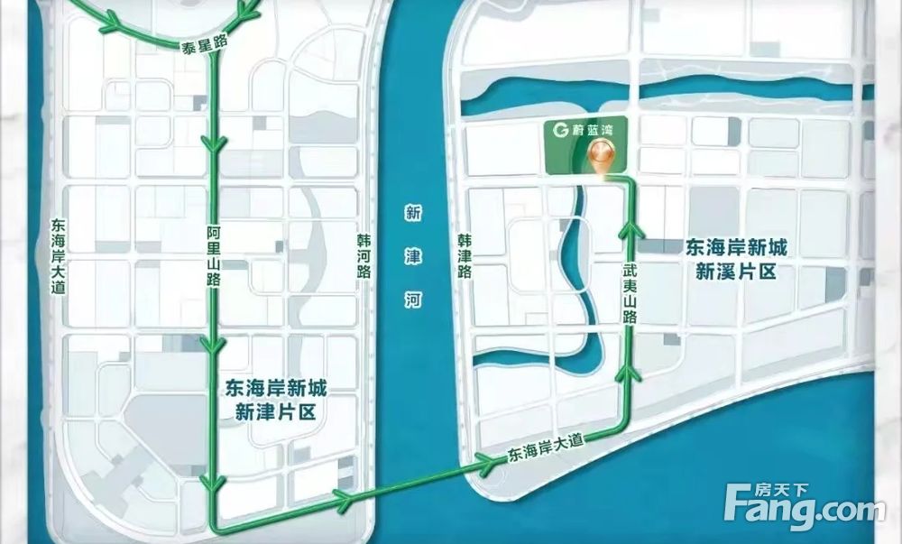 周末大放价中绿蔚蓝湾楼层10056平9442元每平各