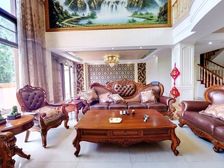 观湖园临湖大双拼别墅,临湖带私家码头,看湖景观,豪华装大花园