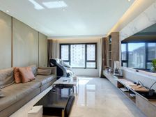 亦庄金茂府户型方正卧室朝南带阳台户型通透客厅宽敞