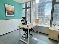 淘金地鉄口办公室出租,靠窗小房,可外资签证