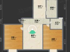 东源名都 101平2居 南北向精装修