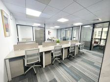 2/3/4号线中山公园出口 独立空调 精装落地窗 带水带家具