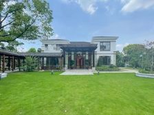 天安别墅 ,小区中心位置花园900平,豪华装修,临河風氺絶佳