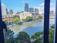 长新大楼人民广场板块,一室一厅,苏州河景观房 地铁口