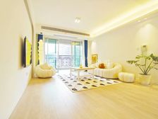 徐家汇,高档园林小区 阳光巴黎二期 2南1北 精装修送车位!