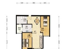 O热推房源O 软件园,清江山水,希缺通透两房,满二无税!