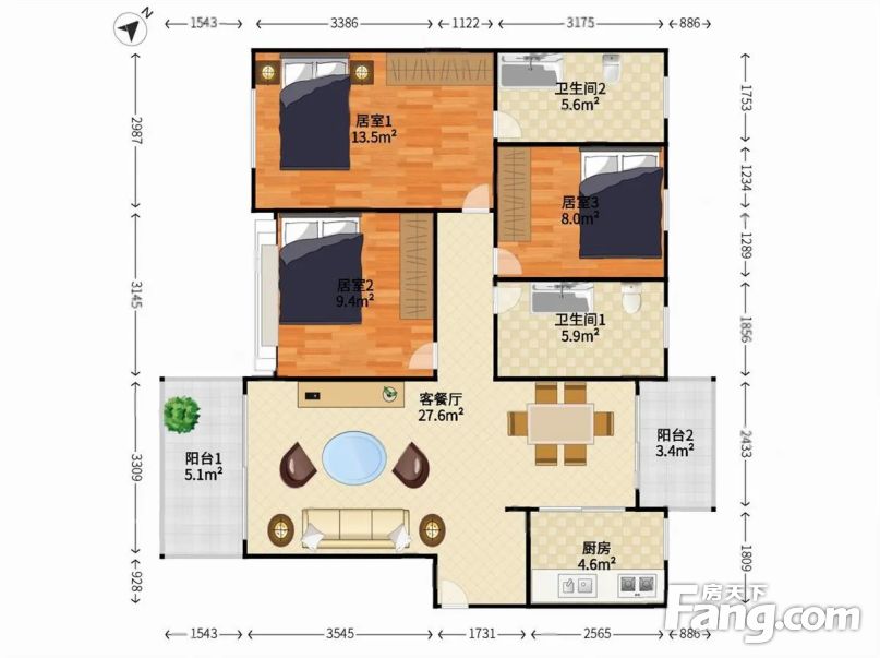 一橋到荔灣龍光天曜全新未住南北對流急售週轉玉器街旁