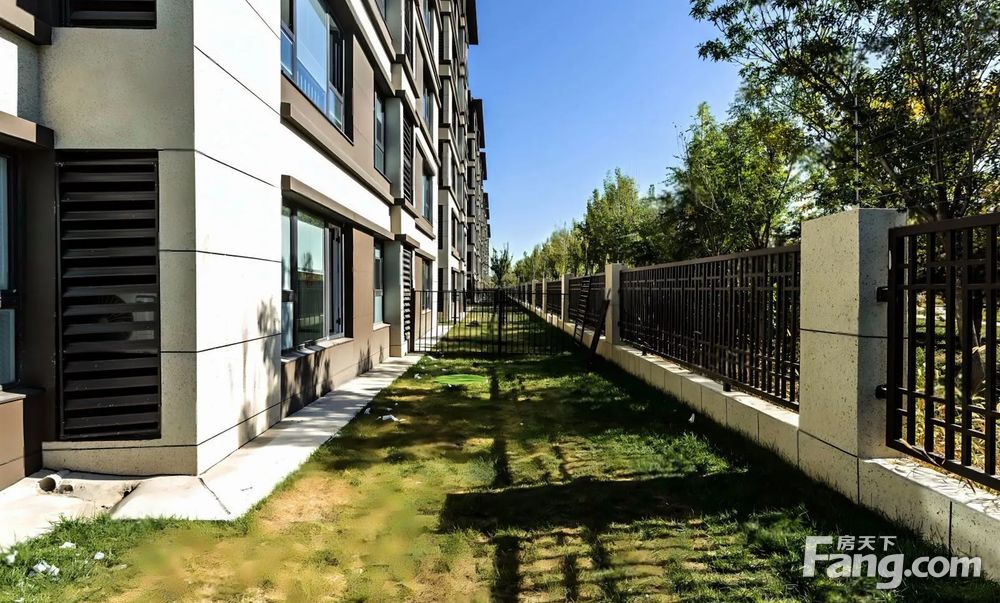 楼带小院 精装修 南北通透,天津滨海新区中新生态城新城金樾府二手房