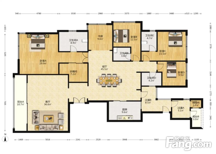 香港置地头牌精装大平层俯瞰公园楼下就是光环