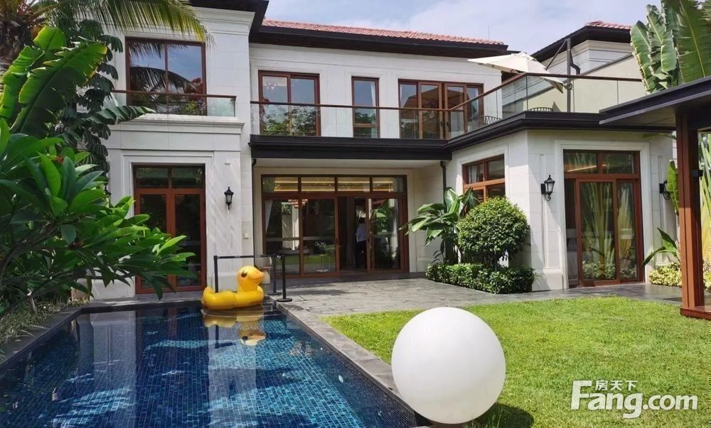 绿城海棠潮鸣湾区别墅私家花园私人泳池双车位配套齐全