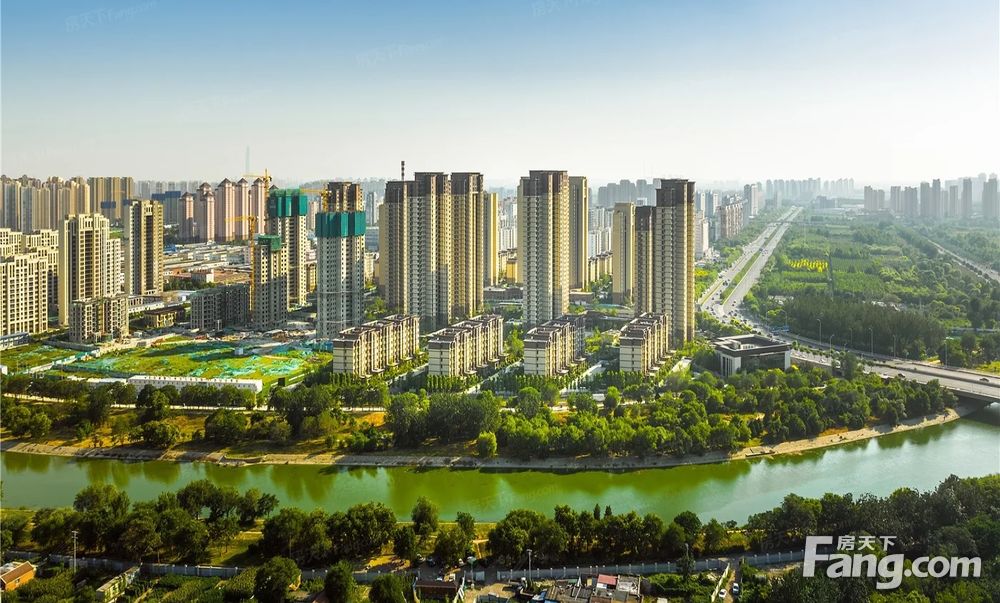 现房 改善社区 两室 低总价 随时看房,天津北辰瑞景居住区大运河府