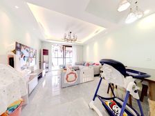 平江怡景花园:1梯1户,精装南北通2室2厅,刷卡入户私密性高