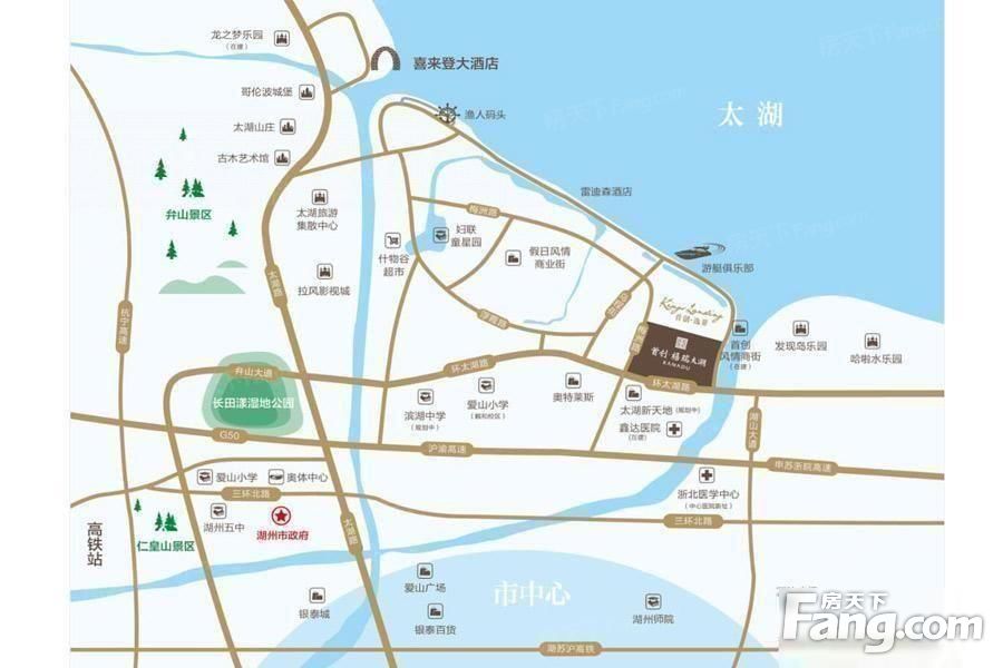 小区相关图