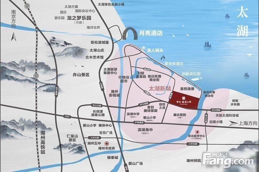 小区相关图