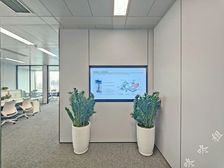 科技园地标楼 汉京金融中心 精装修东南双面采光 带进口家私!