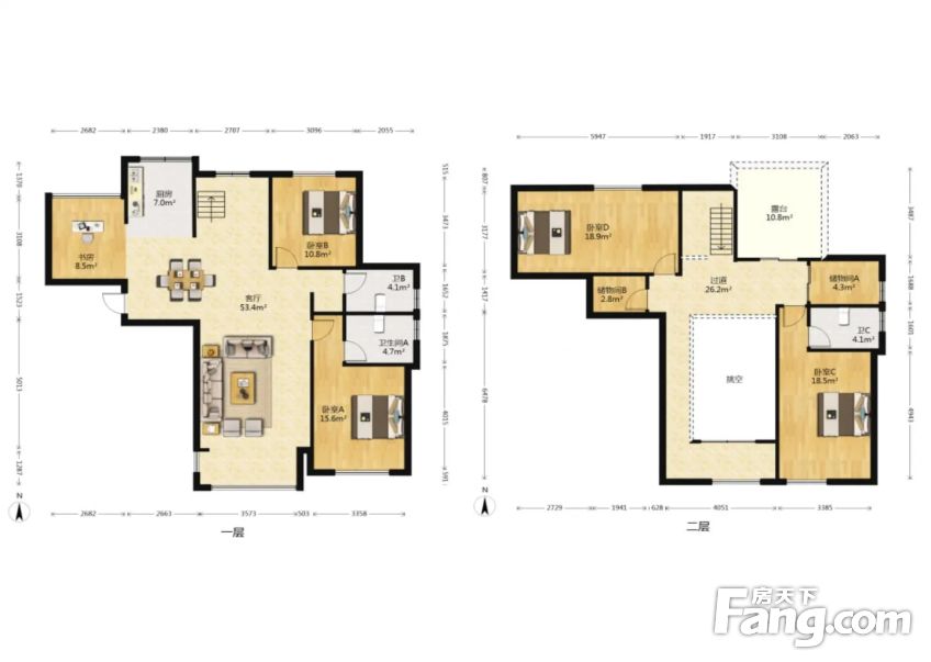 远大三期顶楼边套跃层满二带装修带露台快来看