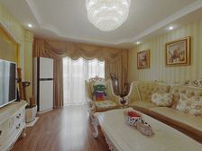 保利雅苑170.21平4室2厅顶复设计全屋地暖欧式风格送车位