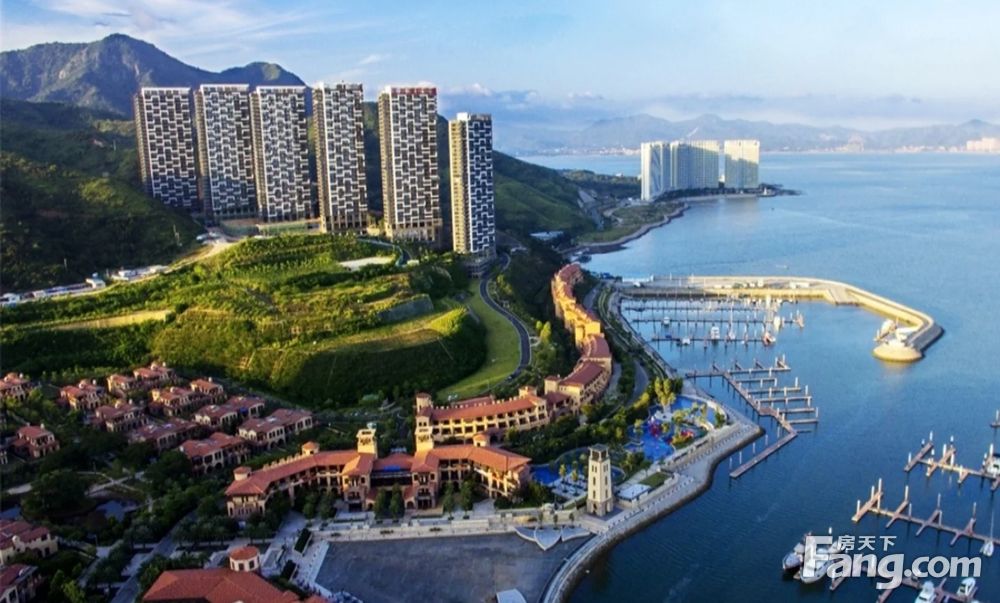 合正东部湾 一线海景房,单间通燃气,精装现房,带游艇码头,惠州惠东