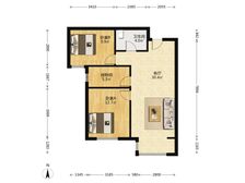 首创新北京半岛采薇雅苑,南向两居,前排无遮挡。随时可看急急急