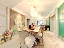 中海金沙府 110万的精装修 中间层 对中庭