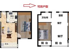 真房:喜鹊户型,电梯高层,3开间朝南方正,满五年,随时看