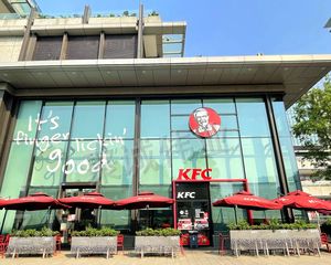 包税独栋丨亚奥商圈丨肯德基丨十年租约丨层高8米丨带外摆区丨急
