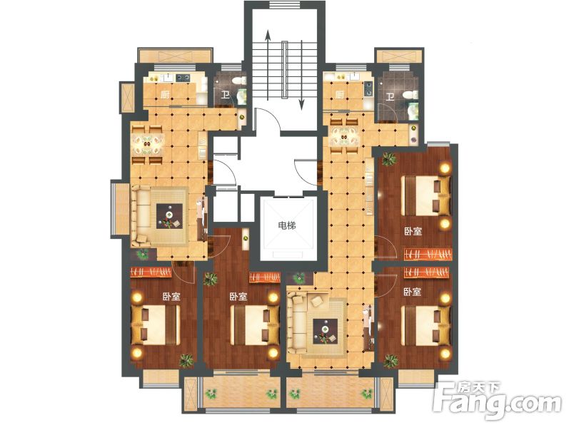 海边电梯洋房87平两室两厅带双阳台小区对面南海公园沙滩大海