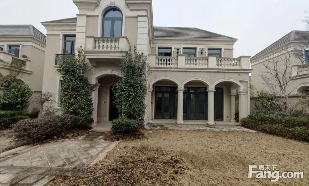 急售杭州产权不一线临江花园500平法式独栋别墅