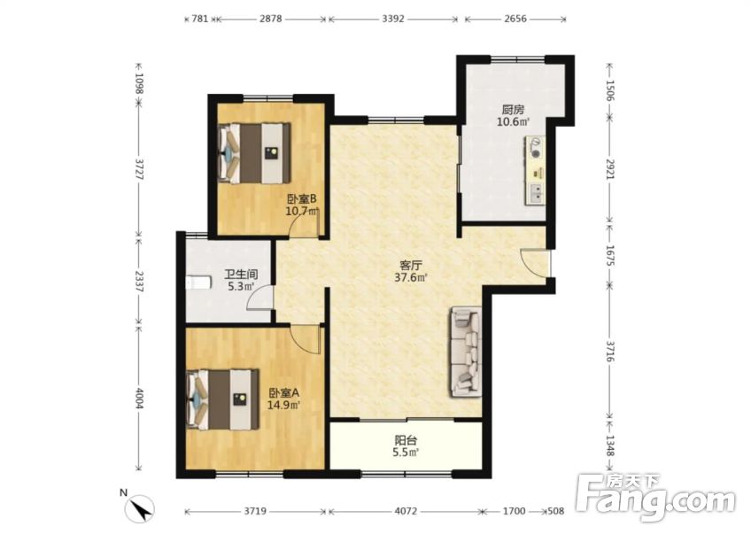 精装修短住通透大套区位置好带车位