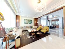 地铁口 次新小区 国瑞熙墅 联排边户 全新装修 实用600平