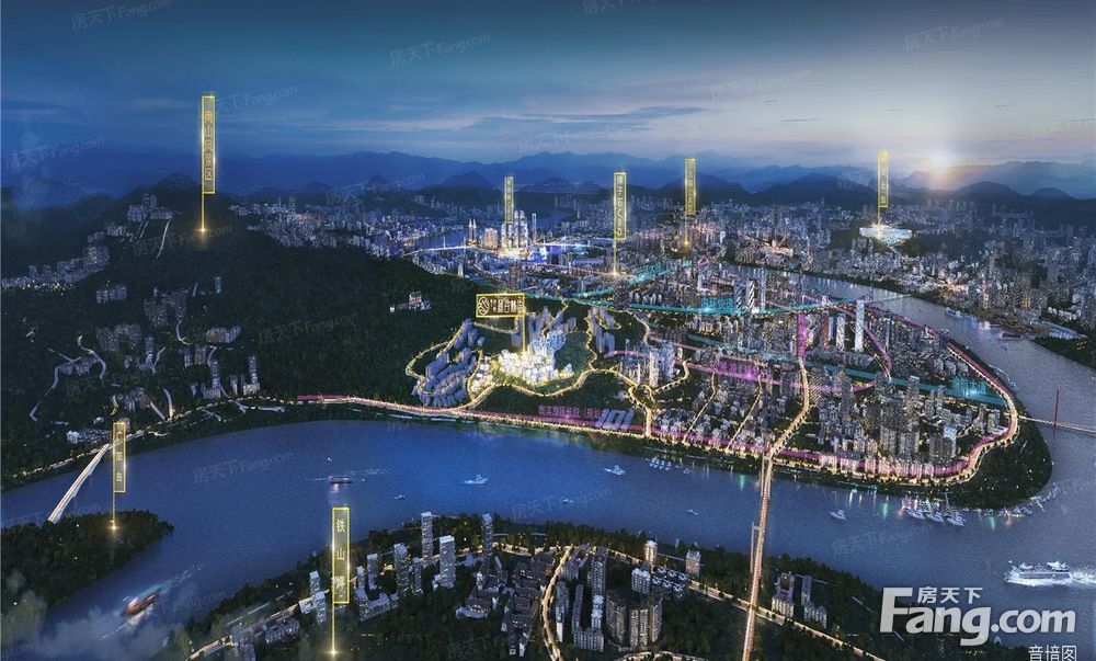 (首付低5万起)弹子石cbd洋房,送13万装修,保利品质央企,重庆南岸南山