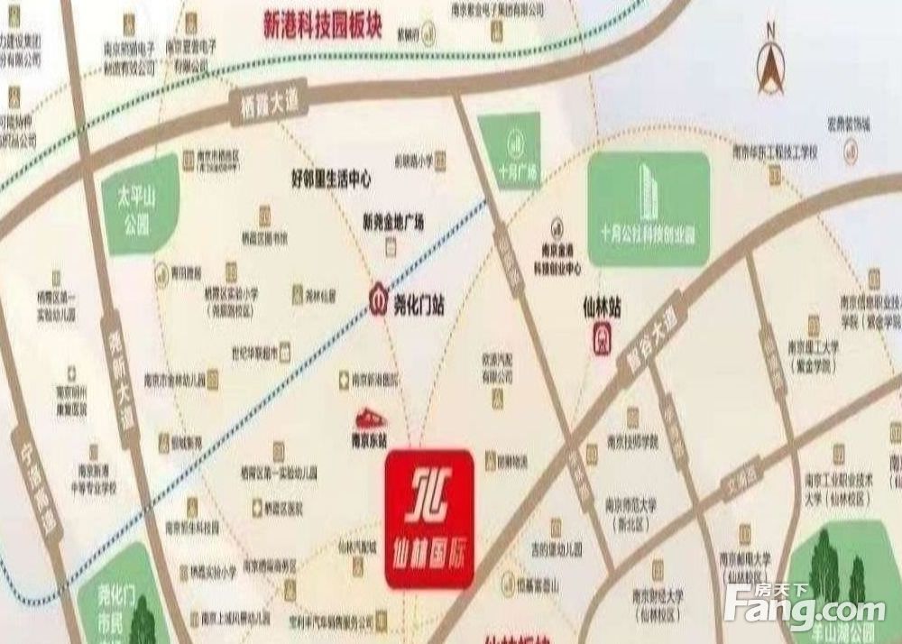 小区相关图