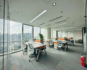 东三环国贸高品质汉威大厦双面采光精装修邻财富富尔