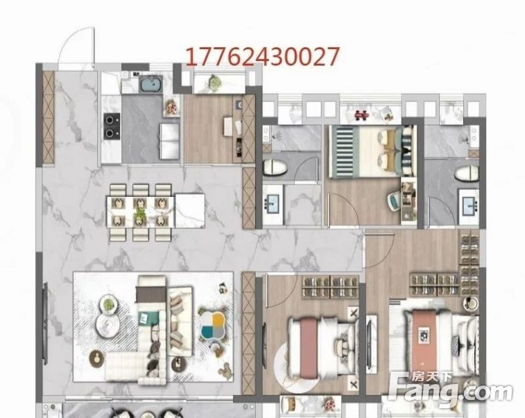 尚城国际年代新户型方正全明格局舒适电梯公园小区