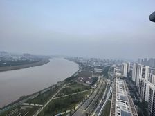 雅戈尔东海府,344平大平层,一线江景房,全新白胚,业主诚售