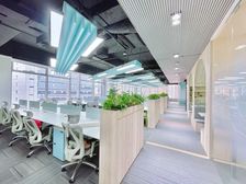 五街超甲!科技风新体验 9隔间80工位丨带小花园 开发商直租