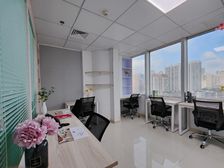 越秀国际中心丨正对电梯口精装修全包价丨中华广场中小办公室出租